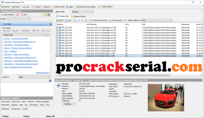 Advanced Renamer Crack 4.9.8.2 & License Key [Latest] 2022