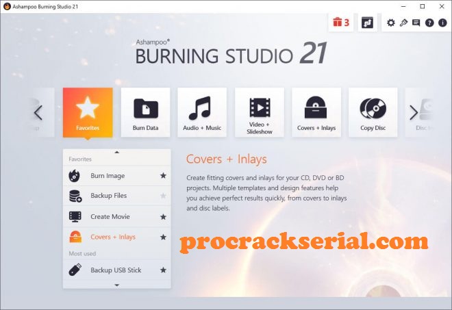Ashampoo Burning Studio Crack 23.0.5 + Activation Key 2021