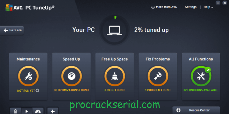 AVG PC TuneUp Crack v21.3.3053 & Activation Code [Latest] 2022