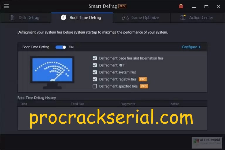 IObit Smart Defrag Pro Crack 7.3.0.105 & Activation Key [Latest] 2022