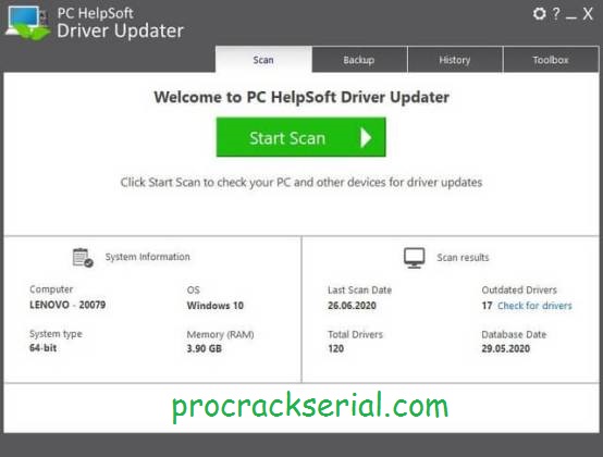 PC HelpSoft Driver Updater Crack 5.4.556 & License Key [Latest] 2022