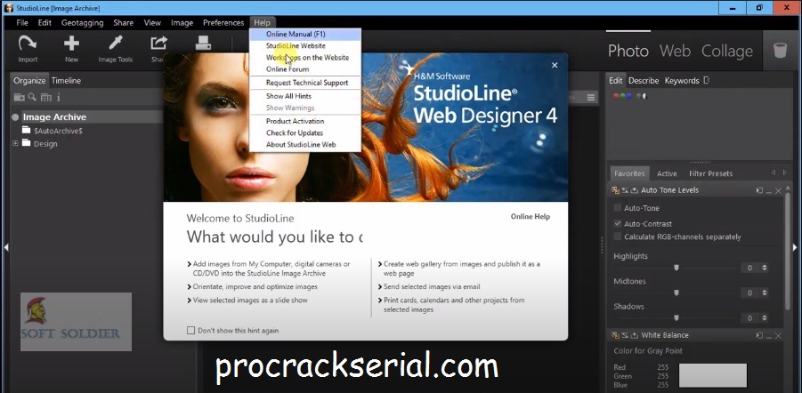 StudioLine Web Designer Crack 4.2.82 & License Code [Latest] 2022