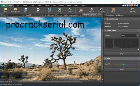 PhotoPad Image Editor Crack 7.76 & Serial Key [Latest] 2022