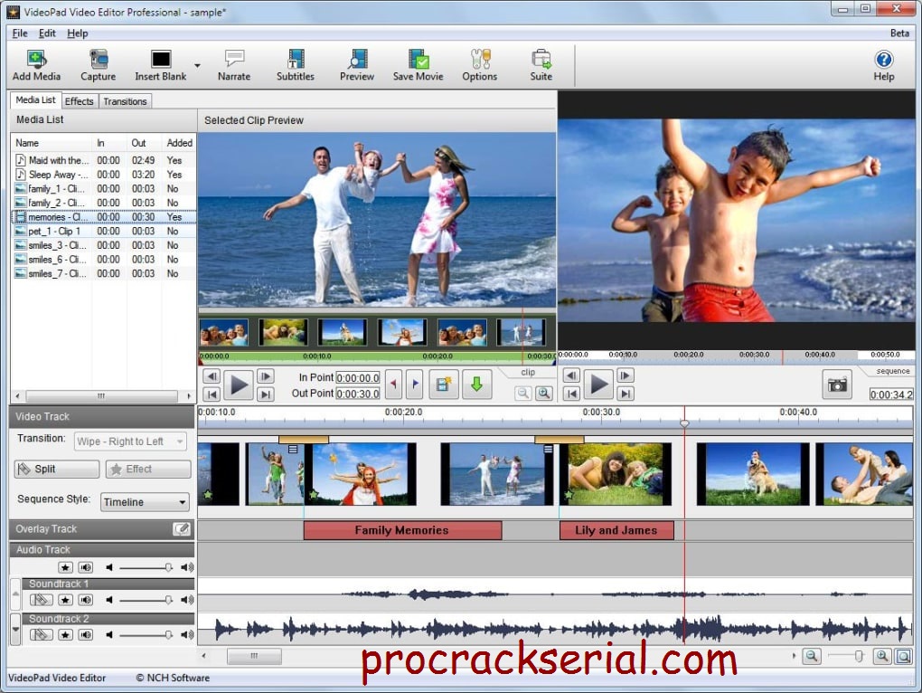 VideoPad Video Editor Crack 11.11 & Activation Code [Latest] 2022