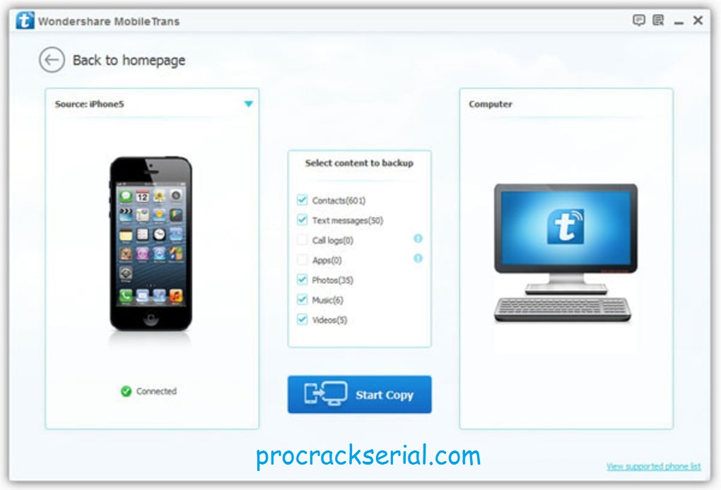 Wondershare MobileTrans Crack 8.2.2 & Registration Code [Latest] 2022