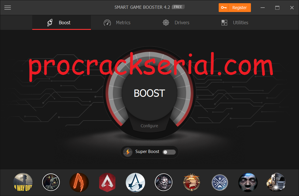Smart Game Booster Crack 5.2.1.586 & Serial Key [Latest] 2022
