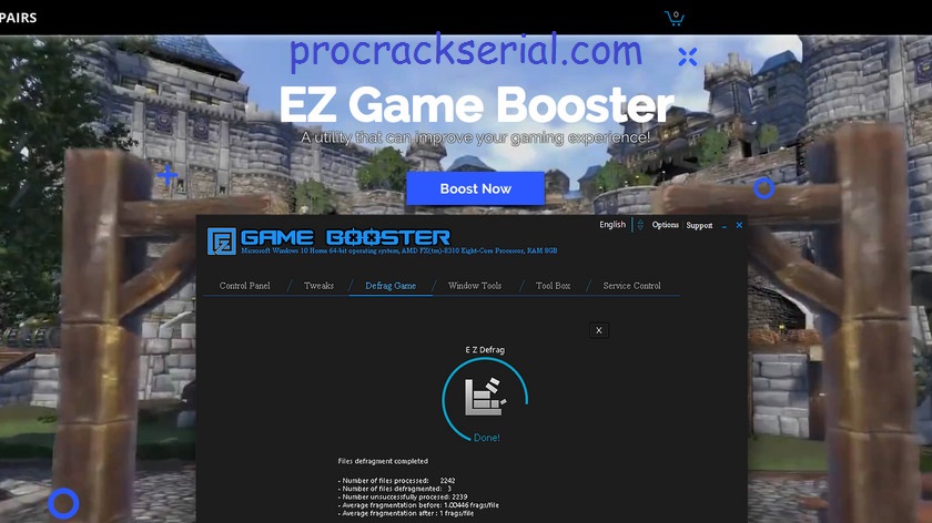 EZ Game Booster Pro Crack 1.6.3 & Activation Code [Latest] 2022