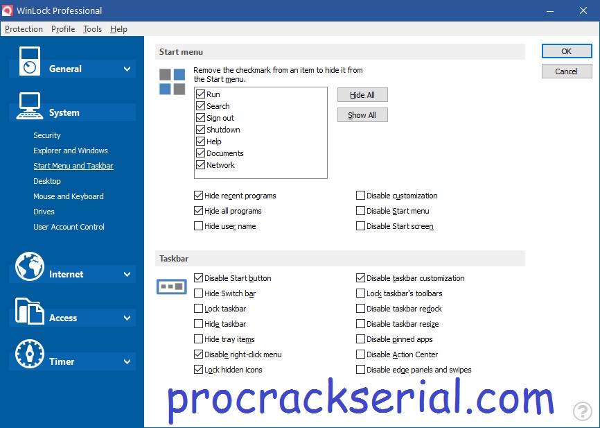 WinLock Professional Crack 9.05 & License Key [Latest] 2022