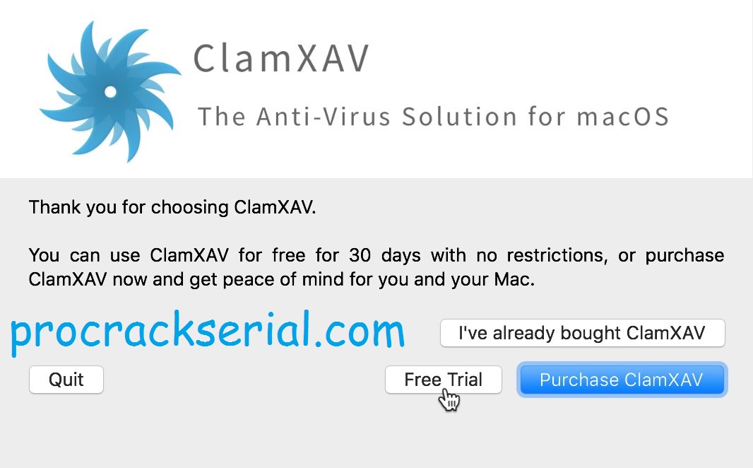 ClamXAV Crack 3.3.1 & Registration Key [Latest] 2022