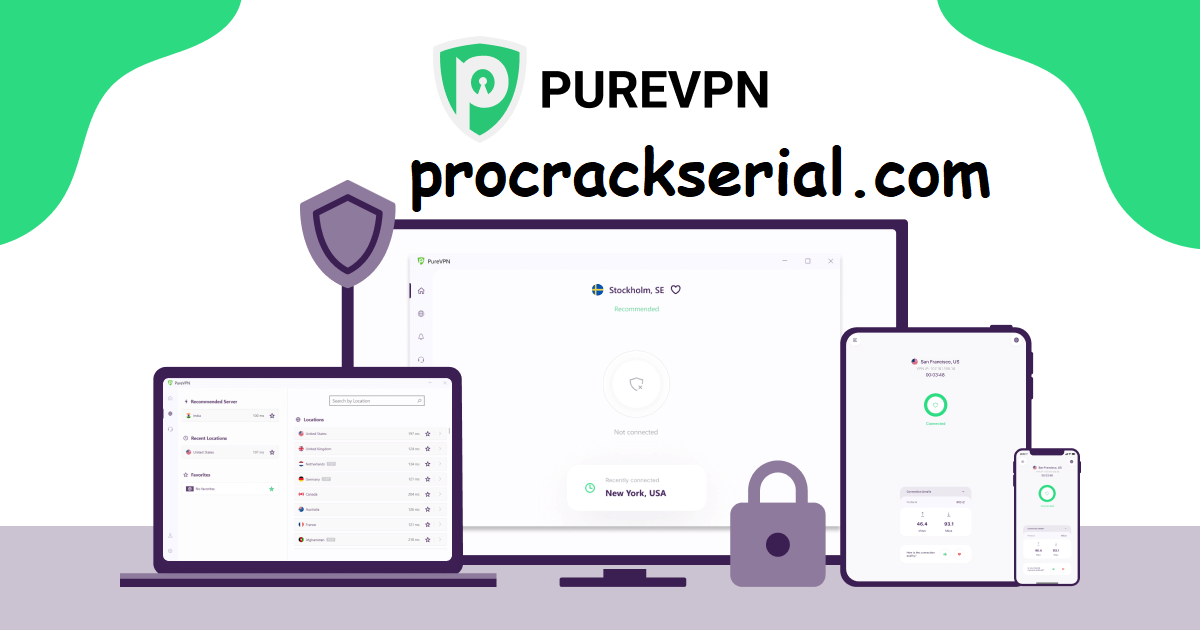 PureVPN Crack 8.4.2 & Activation Key [Latest] 2022